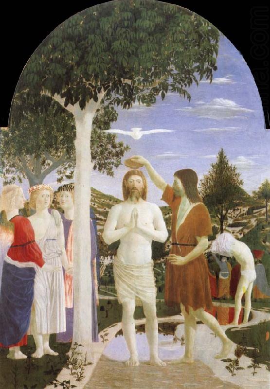 Piero della Francesca Baptism of Christ china oil painting image